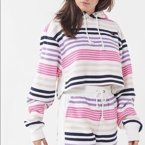 Champion cropped hoodie